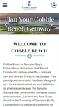 Mobile Screenshot of cobblebeach.com